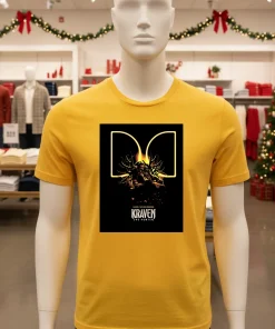 Poster For Kraven The Hunter Dolby Exclusively In Movie Theatres December 13 2024   Yellow T Shirt