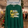 Pull Up A Chair For Lone Wolf   Green T Shirt