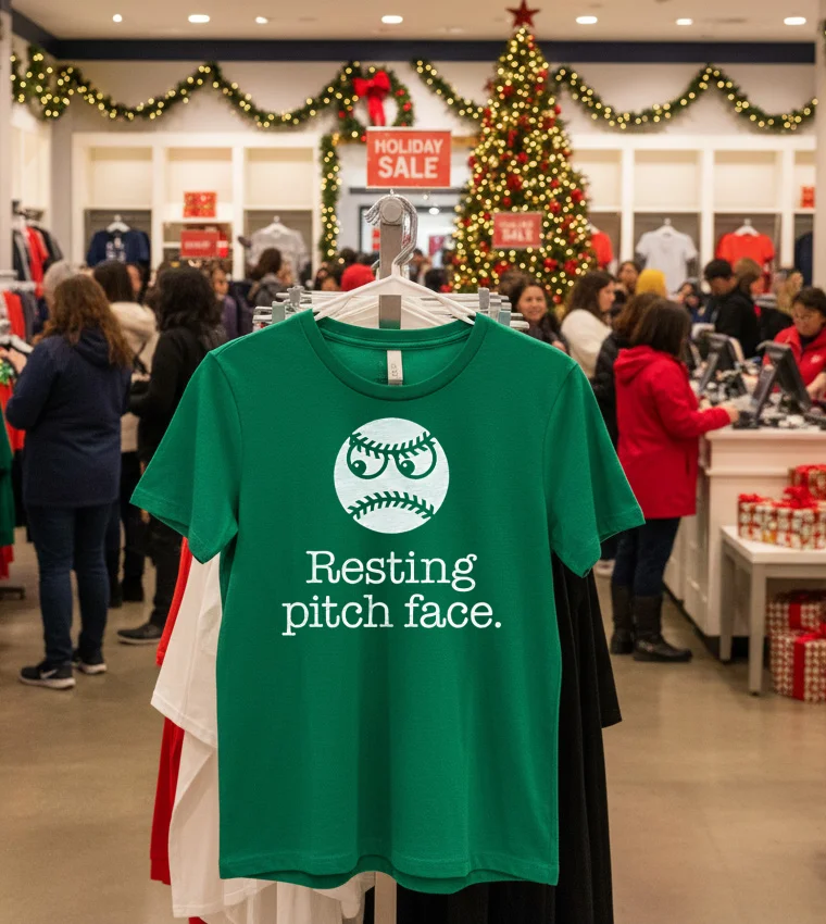 Resting Pitch Face Ball Baseball - green-t-shirt Resting Pitch Face Ball Baseball Green T Shirt