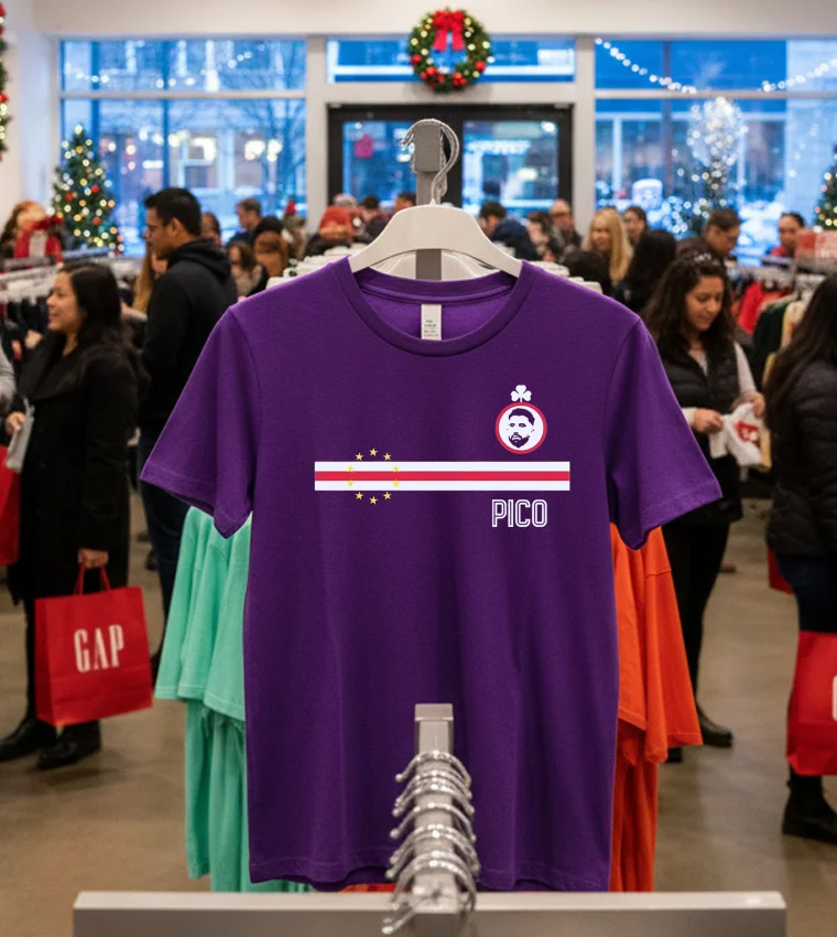 Roberto Pico Lopes And Cape Verde 2026 World Cup T - purple-t-shirt Roberto Pico Lopes And Cape Verde 2026 World Cup T Purple T Shirt