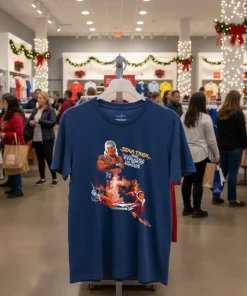 Star Trek Ii The Wrath Of Khan Graphic Navy T Shirt