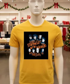 Strange New Worlds Vintage 2024   Yellow T Shirt