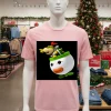 Super Mario Bowser Jr Face   Pink T Shitr
