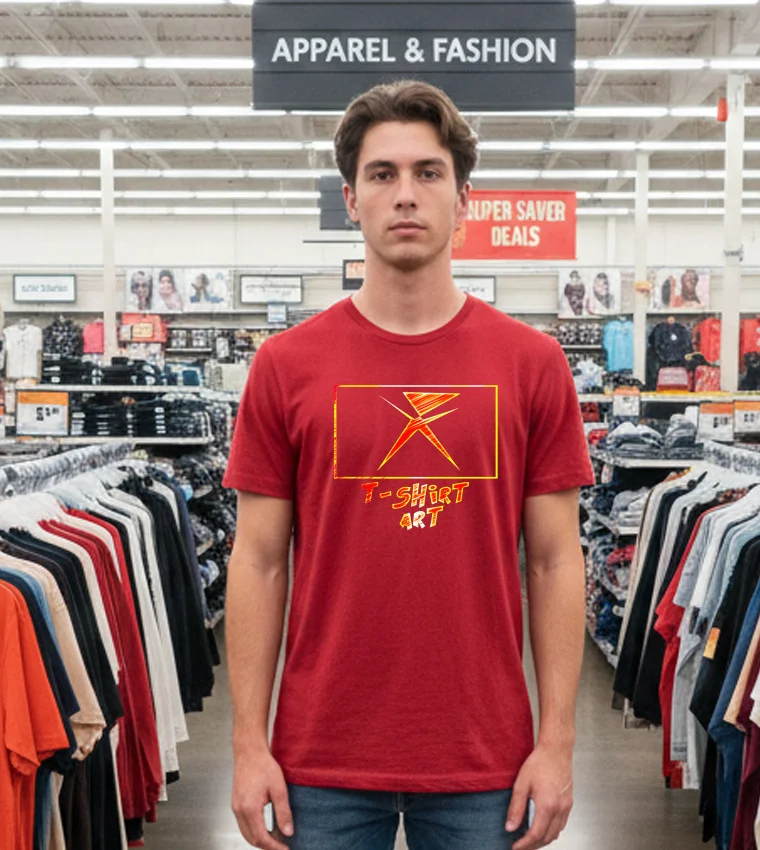 T Shirt Art Funnytee Logo - red-t-shirt T Shirt Art Funnytee Logo Red T Shirt