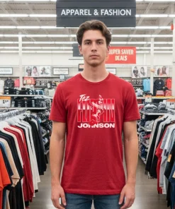 Tampa Bay Buccaneers Tez Johnson Flippin   Red T Shirt