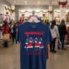 Teen Queen Drama Mentally I M Here Christmas Navy T Shirt