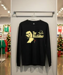 The Rizzfather rose retro funy colorful t-shirt