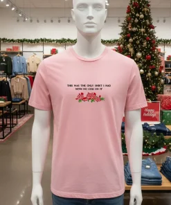 This Was The Only Shirt I Had With No Cum On It   Pink T Shitr