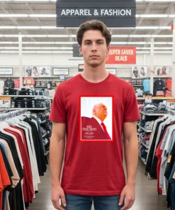 Time Cover His Triumph 2025 T funy colorful t-shirt