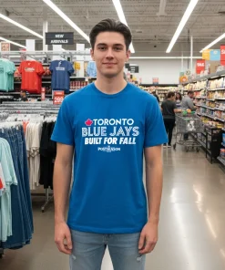 Toronto Blue Jays Built For Fall 2025 Mlb   Blue T Shirt