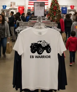 Tucker Tough Eb Warrior   White T Shirt