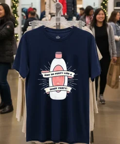 Baby Oil Birthday Aint No Party Like A Diddy Party Navy T Shirt 1
