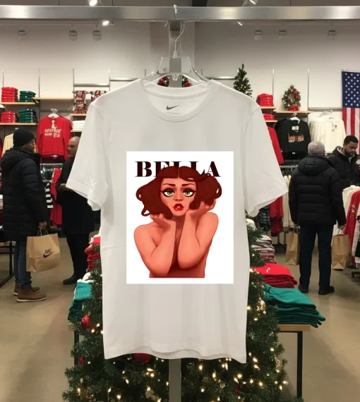 Bella Art From Rocky Flintstone   White T Shirt