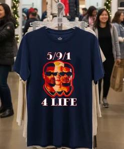 Bengals Brews Tiger 5 9 1 4 Life T   Navy T Shirt