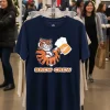 Bengals Tiger Beer And Brews Brew Crew T   Navy T Shirt