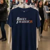 Breen Frazier 25 New York Mets Navy T Shirt