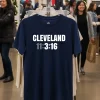 Cleveland 11 3 16 Navy T Shirt 1