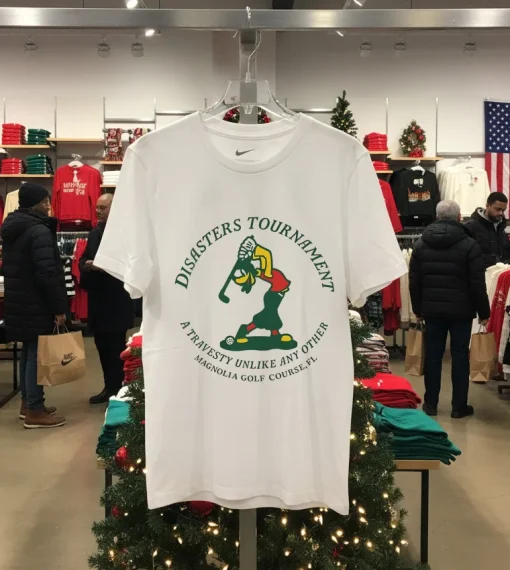 Davies Disasters Tourname A Travesty Unlike Any Other Magnolia Golf Course   White T Shirt