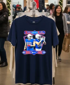 Dawson Knox And Dalton Kincaid Double Trouble Bills graphic funy colorful t-shirt