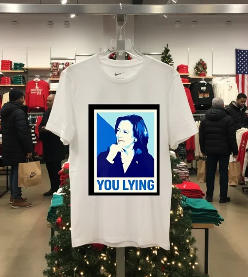Debate 2024 I Know You Lying Kamala Harris   White T Shirt