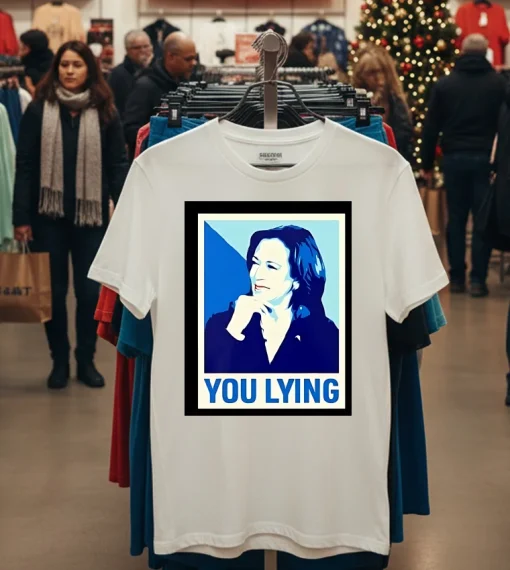 Debate 2024 I Know You Lying Kamala Harris   White T Shirt