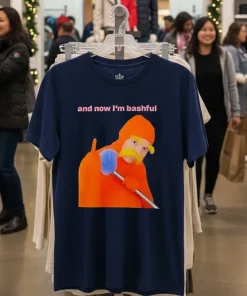 Dr. Seuss and now I m bashful Lorax meme funy colorful t-shirt