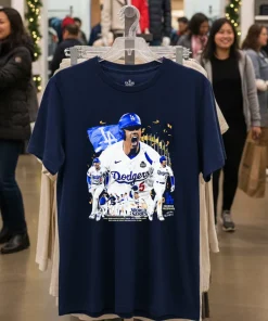 Freeman scream graphic LA Dodgers mvp world series 2024 funy colorful t-shirt