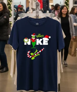 Get Festive with the Grinch Christmas funy colorful t-shirt