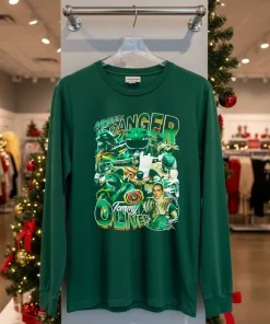 Green Ranger Tommy Oliver Superman Graphic   Green T Shirt