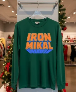 Iron Mikal Bridges Design   Green T Shirt