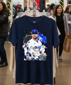 Jack Flaherty throw the ball graphic LA Dodgers mvp world series 2024 funy colorful t-shirt