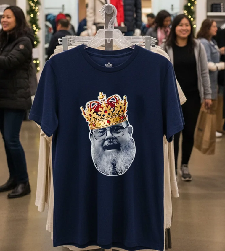 King Chop - navy-t-shirt King Chop Navy T Shirt