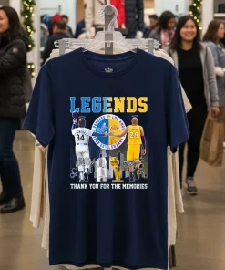 Legends Los Angeles Dodgers Thank You For The Memories Navy T Shirt 1
