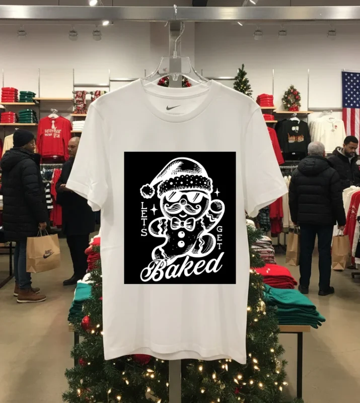 Let S Get Baked   White T Shirt