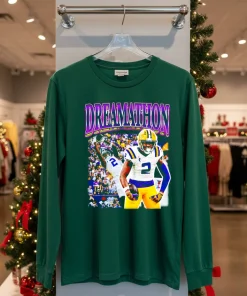Lsu Tigers Kyren Lacy Dreamathon Bayou Dreams   Green T Shirt