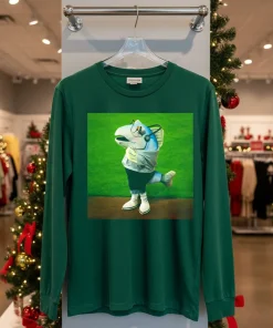 Mariners Silver Coho Salmon   Green T Shirt