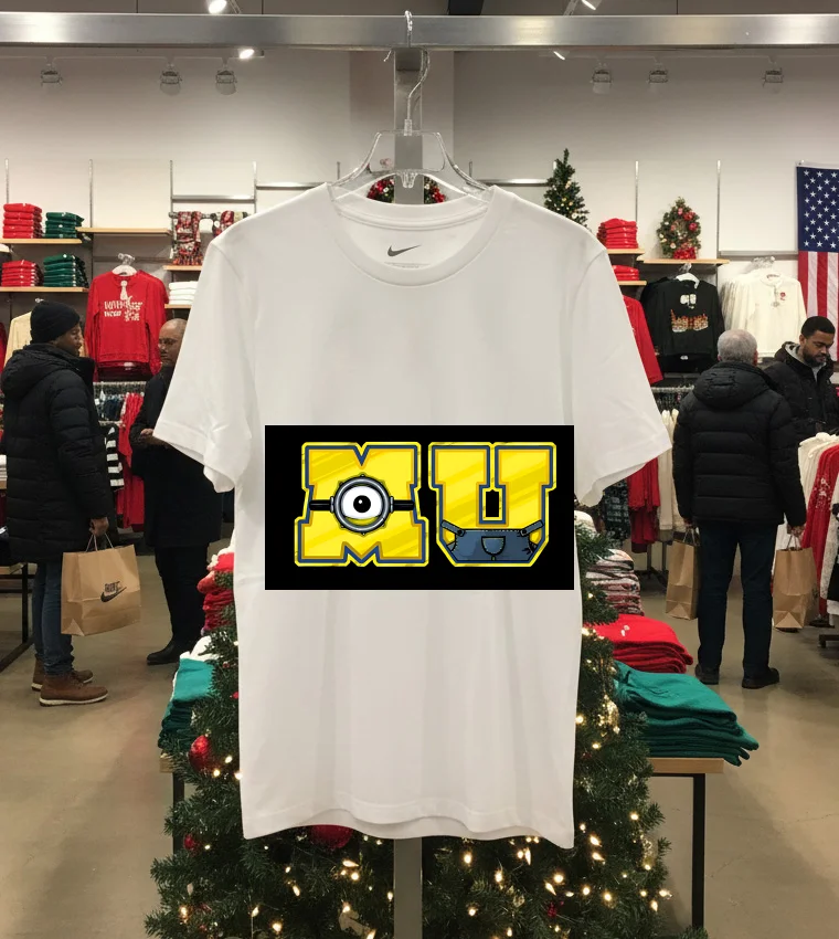 Mu Minion University - white-t-shirt Mu Minion University White T Shirt