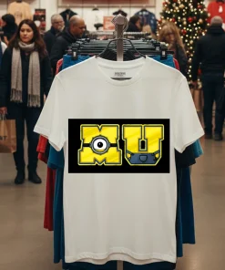 MU Minion University funy colorful t-shirt