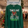Phenom Gallery Tom Brady Tampa Bay Buccaneers Serigraph   Green T Shirt