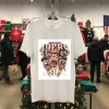 San Francisco 49Ers Big Head Graphic Team Players   White T Shirt