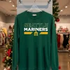 Seattle Mariners Levelwear City Connect Relay No Hitter   Green T Shirt