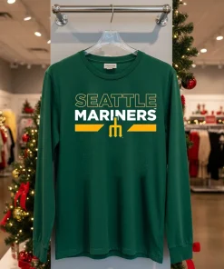 Seattle Mariners Levelwear City Connect Relay No Hitter   Green T Shirt