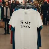 Sixty Two Text White T Shirt